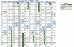 Calendrier DV 2024-2025